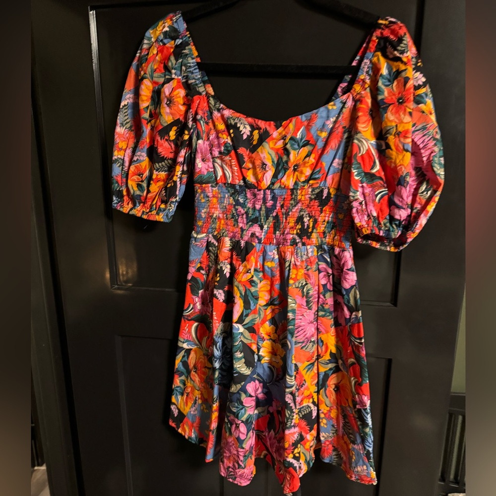 Floral Puff Sleeve Dress